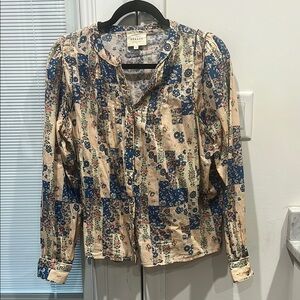 Floral Patchwork Blouse